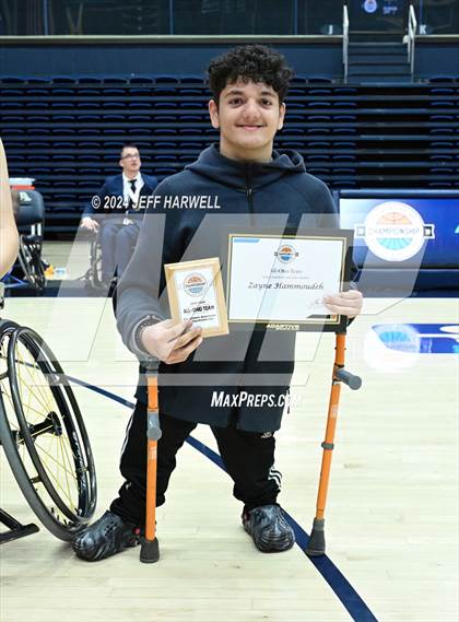 Thumbnail 1 in Tallmadge vs. Austintown-Fitch (Ohio Interscholastic Wheelchair Basketball Championship) photogallery.