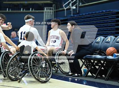 Thumbnail 1 in Tallmadge vs. Austintown-Fitch (Ohio Interscholastic Wheelchair Basketball Championship) photogallery.