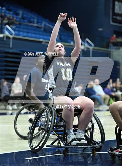 Thumbnail 1 in Tallmadge vs. Austintown-Fitch (Ohio Interscholastic Wheelchair Basketball Championship) photogallery.