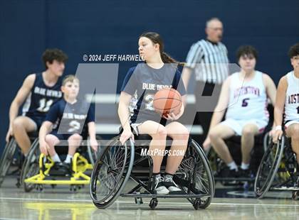 Thumbnail 3 in Tallmadge vs. Austintown-Fitch (Ohio Interscholastic Wheelchair Basketball Championship) photogallery.