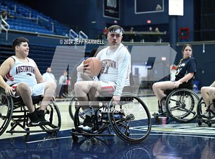 Thumbnail 1 in Tallmadge vs. Austintown-Fitch (Ohio Interscholastic Wheelchair Basketball Championship) photogallery.