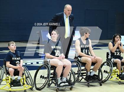 Thumbnail 1 in Tallmadge vs. Austintown-Fitch (Ohio Interscholastic Wheelchair Basketball Championship) photogallery.