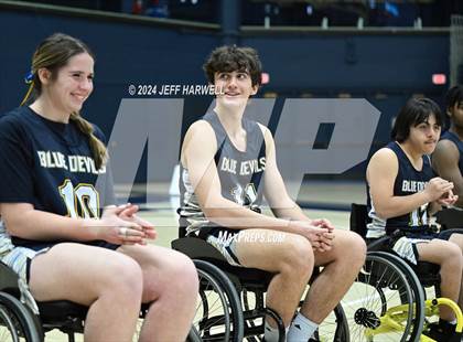 Thumbnail 1 in Tallmadge vs. Austintown-Fitch (Ohio Interscholastic Wheelchair Basketball Championship) photogallery.