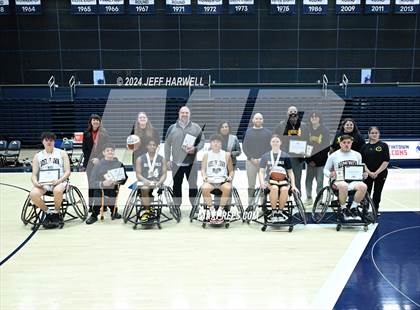Thumbnail 3 in Tallmadge vs. Austintown-Fitch (Ohio Interscholastic Wheelchair Basketball Championship) photogallery.
