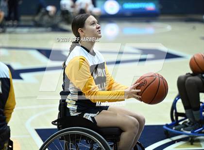 Thumbnail 1 in Tallmadge vs. Austintown-Fitch (Ohio Interscholastic Wheelchair Basketball Championship) photogallery.