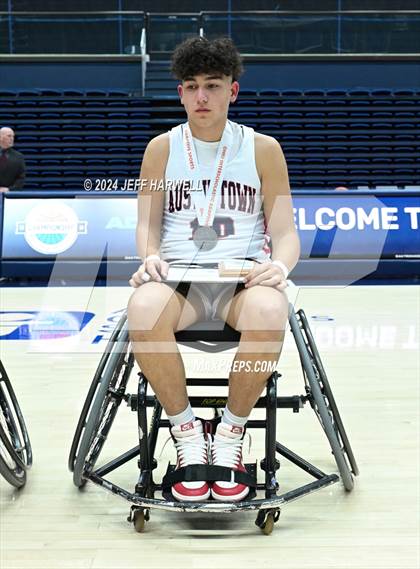 Thumbnail 2 in Tallmadge vs. Austintown-Fitch (Ohio Interscholastic Wheelchair Basketball Championship) photogallery.