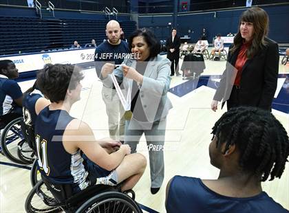 Thumbnail 2 in Tallmadge vs. Austintown-Fitch (Ohio Interscholastic Wheelchair Basketball Championship) photogallery.
