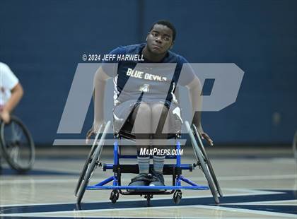 Thumbnail 3 in Tallmadge vs. Austintown-Fitch (Ohio Interscholastic Wheelchair Basketball Championship) photogallery.