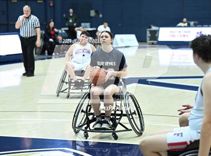 Thumbnail 1 in Tallmadge vs. Austintown-Fitch (Ohio Interscholastic Wheelchair Basketball Championship) photogallery.