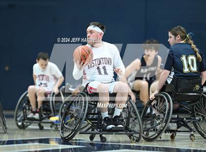 Thumbnail 3 in Tallmadge vs. Austintown-Fitch (Ohio Interscholastic Wheelchair Basketball Championship) photogallery.
