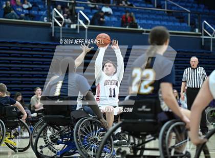 Thumbnail 1 in Tallmadge vs. Austintown-Fitch (Ohio Interscholastic Wheelchair Basketball Championship) photogallery.