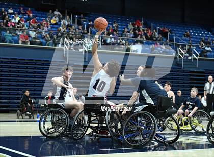 Thumbnail 2 in Tallmadge vs. Austintown-Fitch (Ohio Interscholastic Wheelchair Basketball Championship) photogallery.