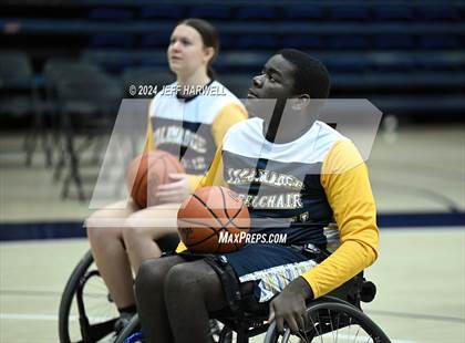 Thumbnail 2 in Tallmadge vs. Austintown-Fitch (Ohio Interscholastic Wheelchair Basketball Championship) photogallery.