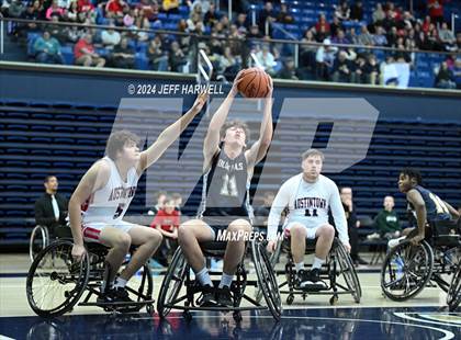 Thumbnail 1 in Tallmadge vs. Austintown-Fitch (Ohio Interscholastic Wheelchair Basketball Championship) photogallery.
