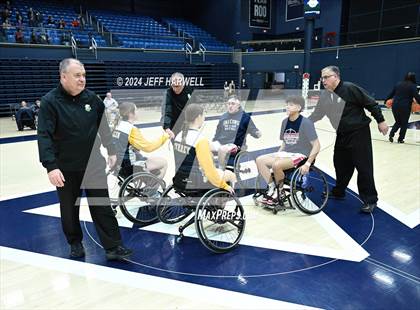 Thumbnail 2 in Tallmadge vs. Austintown-Fitch (Ohio Interscholastic Wheelchair Basketball Championship) photogallery.