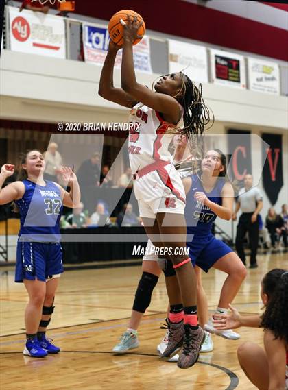 Thumbnail 2 in Newton-Conover vs. Maiden (South Fork 2A Conference Tournament Final) photogallery.