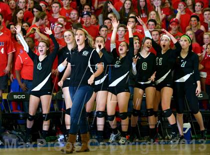 Thumbnail 1 in Granite Bay vs. Los Alamitos (CIF State D1 Final) photogallery.