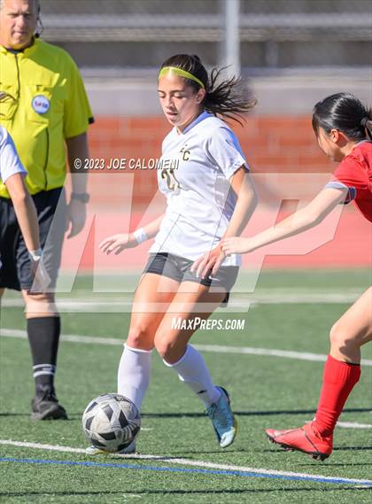 Thumbnail 2 in East Central vs Lee (NEISD Soccer Tournament) photogallery.