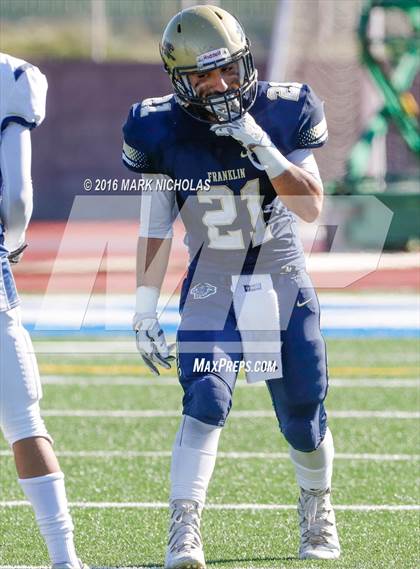Thumbnail 3 in Franklin vs. Reseda (CIF LACS Division III Playoff)  photogallery.
