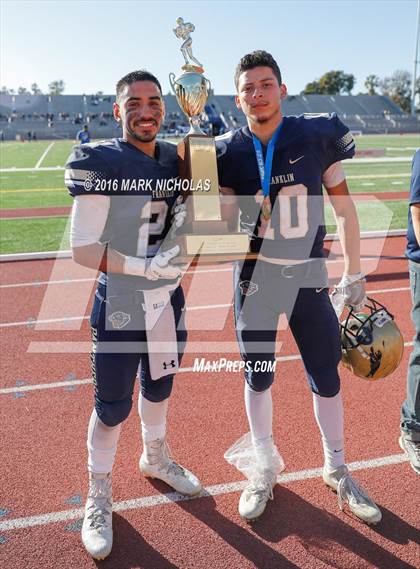 Thumbnail 3 in Franklin vs. Reseda (CIF LACS Division III Playoff)  photogallery.