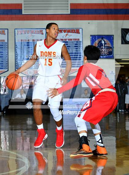 Thumbnail 3 in Crossroads vs. Cathedral Catholic (Tarkanian Classic) photogallery.