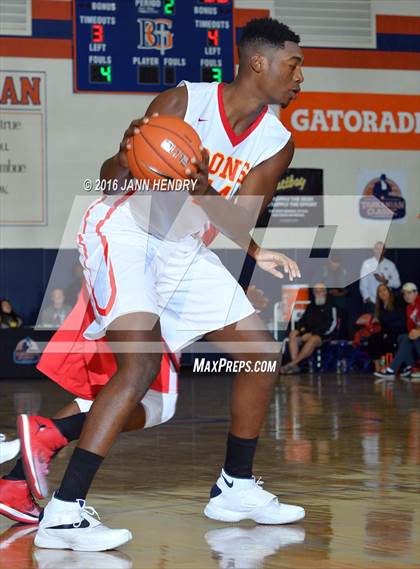 Thumbnail 3 in Crossroads vs. Cathedral Catholic (Tarkanian Classic) photogallery.