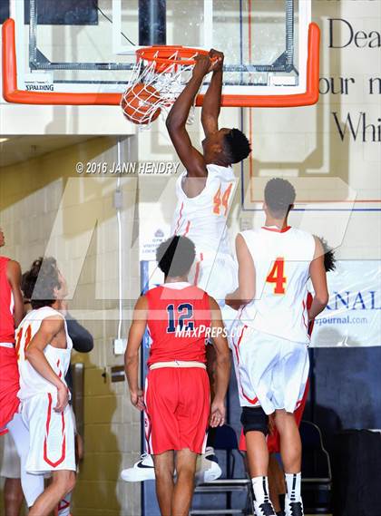 Thumbnail 3 in Crossroads vs. Cathedral Catholic (Tarkanian Classic) photogallery.