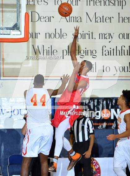 Thumbnail 1 in Crossroads vs. Cathedral Catholic (Tarkanian Classic) photogallery.