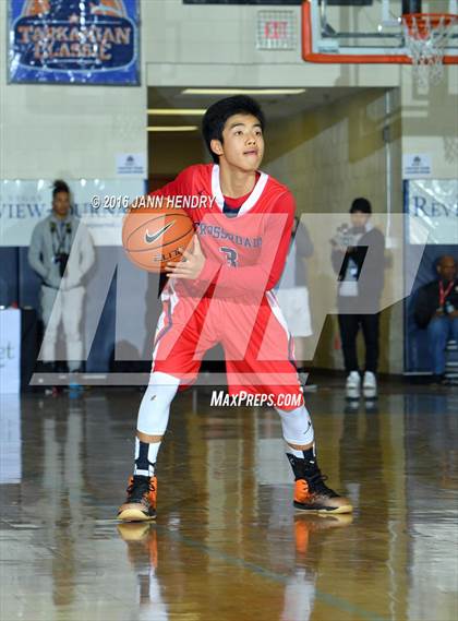 Thumbnail 3 in Crossroads vs. Cathedral Catholic (Tarkanian Classic) photogallery.