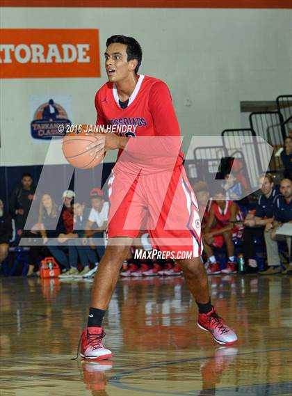Thumbnail 2 in Crossroads vs. Cathedral Catholic (Tarkanian Classic) photogallery.