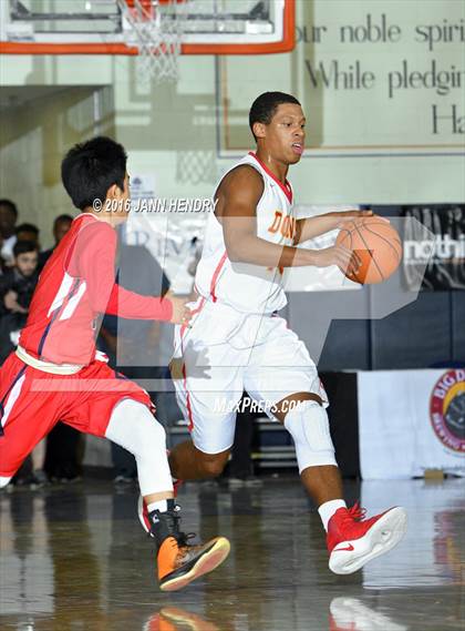 Thumbnail 3 in Crossroads vs. Cathedral Catholic (Tarkanian Classic) photogallery.