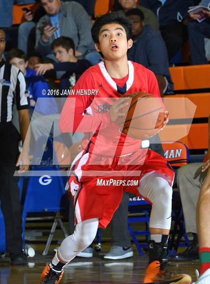 Thumbnail 1 in Crossroads vs. Cathedral Catholic (Tarkanian Classic) photogallery.