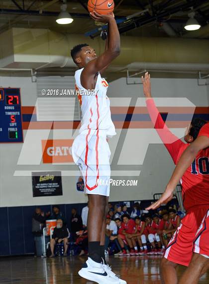 Thumbnail 1 in Crossroads vs. Cathedral Catholic (Tarkanian Classic) photogallery.