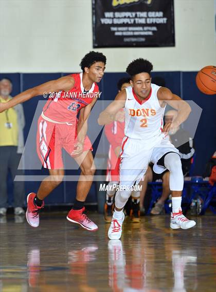 Thumbnail 3 in Crossroads vs. Cathedral Catholic (Tarkanian Classic) photogallery.