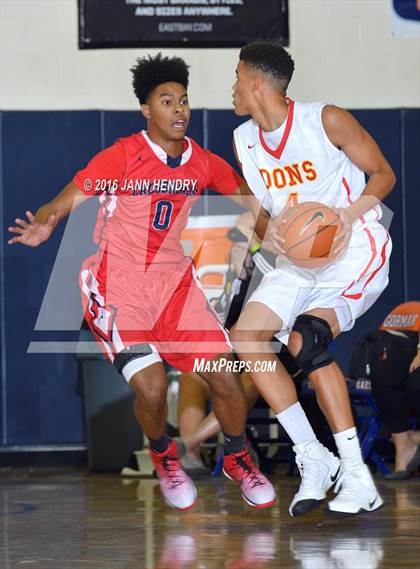 Thumbnail 2 in Crossroads vs. Cathedral Catholic (Tarkanian Classic) photogallery.