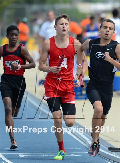 Thumbnail 2 in NCHSAA 2A Track & Field Men Championships photogallery.