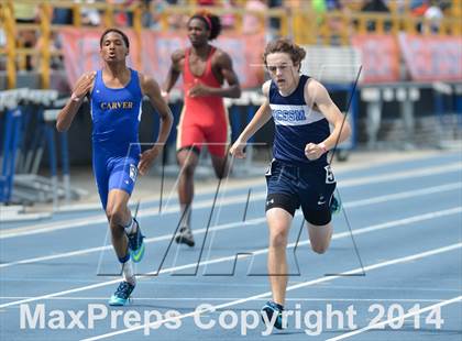Thumbnail 2 in NCHSAA 2A Track & Field Men Championships photogallery.