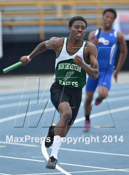 Thumbnail 1 in NCHSAA 2A Track & Field Men Championships photogallery.