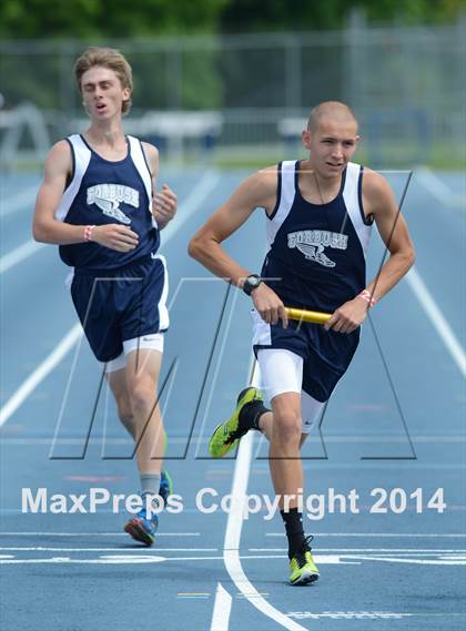 Thumbnail 2 in NCHSAA 2A Track & Field Men Championships photogallery.