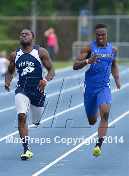 Thumbnail 1 in NCHSAA 2A Track & Field Men Championships photogallery.