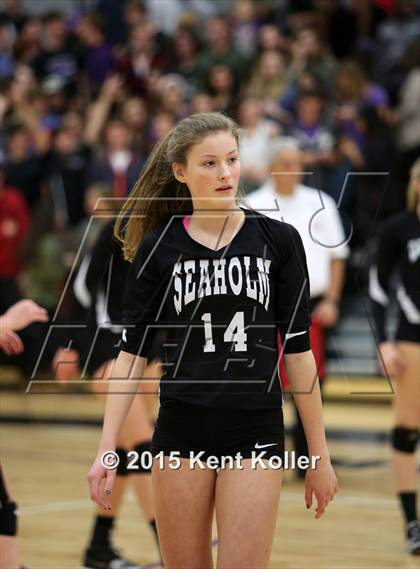 Thumbnail 3 in Seaholm @ Lahser (MHSAA District 25 Playoff) photogallery.