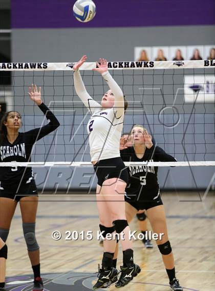 Thumbnail 2 in Seaholm @ Lahser (MHSAA District 25 Playoff) photogallery.