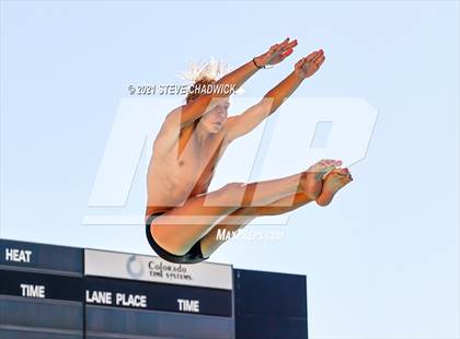 Thumbnail 2 in AIA Division II Diving Finals photogallery.
