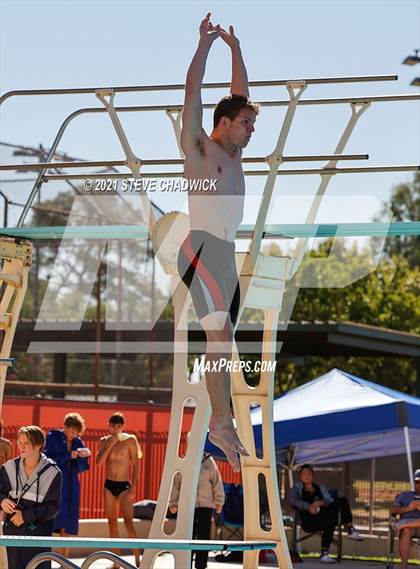 Thumbnail 3 in AIA Division II Diving Finals photogallery.