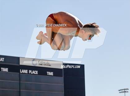 Thumbnail 1 in AIA Division II Diving Finals photogallery.
