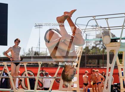 Thumbnail 2 in AIA Division II Diving Finals photogallery.