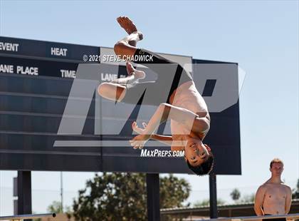 Thumbnail 3 in AIA Division II Diving Finals photogallery.