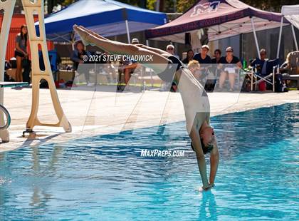 Thumbnail 1 in AIA Division II Diving Finals photogallery.