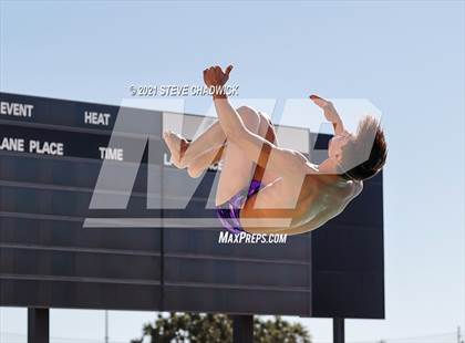 Thumbnail 2 in AIA Division II Diving Finals photogallery.