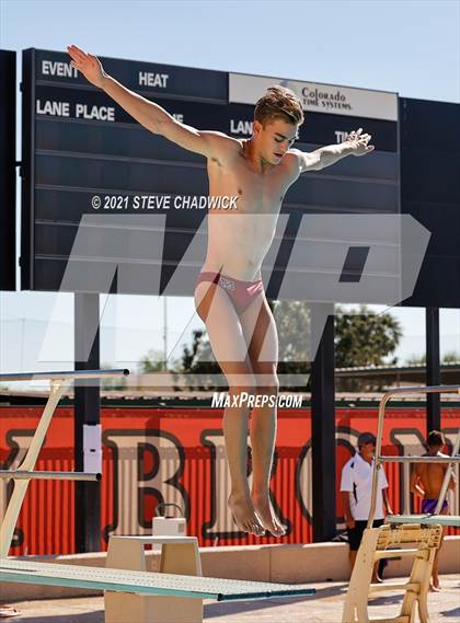 Thumbnail 2 in AIA Division II Diving Finals photogallery.